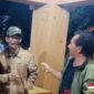 Jack Gayo pakai topi bersama wartawan insetgalusnews pada sesi wawancara, Sabtu 12 Juli 2025 | doc | inset |