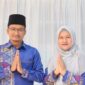 Pimpinan Dewan Perwakilan Rakyat Kabupaten Gayo Lues Fahmi Sahab Spd Mpd bersama Istri |doc|inset| 