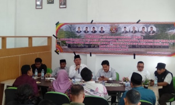 Tim Reses DPRK Gayo Lues di PSDKU Blang Nangka, Jumat (10/10/2025)