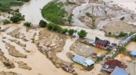 Fhoto udara kampung Badak -Dabun Gelang | doc | BPBD |