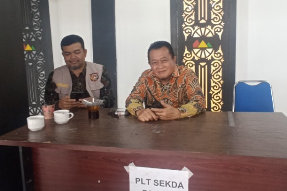 Plt Sekretaris Daerah Kabupaten Gayo Lues dr Nevirizal MKes, Kamis (11/12)