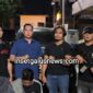 Kasatreskrim Polres Galus, Iptu M Abidinsyah bersama tim saat membekuk tersangka |doc\Polres|