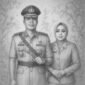 Photo | Sketsa | Kapolres Gayo Lues AKBP Hyrowo SIK dan Ny Pipit Hyrowo