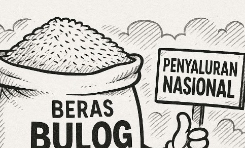 Ilustrasi Beras Bulog | doc | inset |