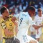 Kylian Mbappe dibayangi  Ramy Bensebaini dalam pertandingan perempat final Piala Dunia Klub 2025 antara Real Madrid vs Borussia Dortmund | Fhoto|cut|Google