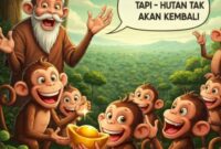 Ilustrasi Emas Habis Hutan Tak Kembali | doc | inset 