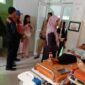 Tim evakuasi di Puskesmas perawatan Terangun, Kamis (18/9)