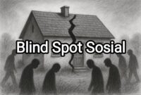 Gambar hanya ilustrasi metaforis yang membayangkan titik buta kehidupan sosial |doc|insetgalus|