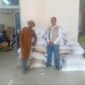 Tim Distribusi pasca bencana Muhammad Saleh dan Jasiwa Maytense