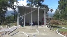 Salah satu lokasi Huntara di Kabupaten Gayo Lues |doc|BPBD-Galus|
