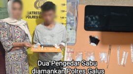 Dua tersangka pengedar sabu warga kecamatan Blangkejeren diamankan di Mapolres Galus |doc|ist|